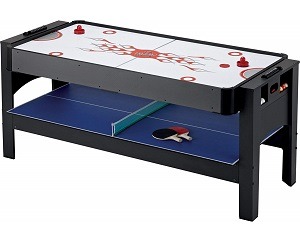 Fat Cat Original 3-in-1 6-Ft (Air Hockey, Billiards and Table Tennis)